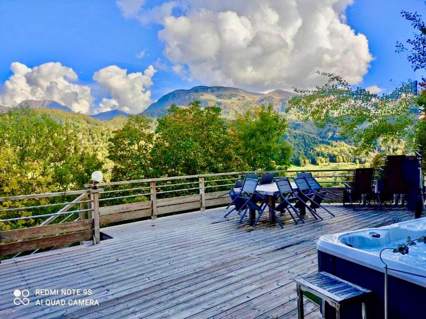 Charming Family Chalet For 8 People, With Private Hot Tub Les Clefs Extérieur photo