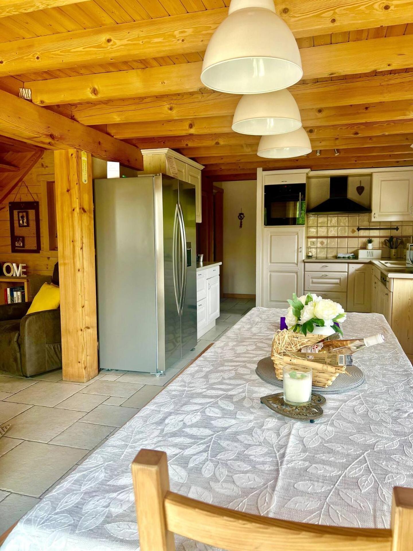 Charming Family Chalet For 8 People, With Private Hot Tub Les Clefs Extérieur photo