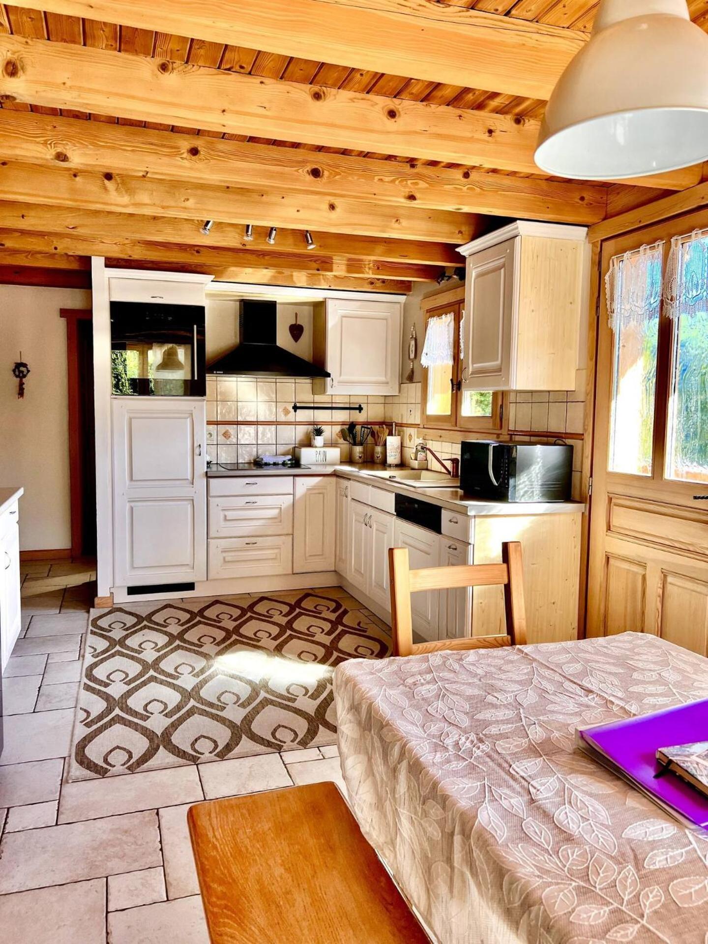 Charming Family Chalet For 8 People, With Private Hot Tub Les Clefs Extérieur photo